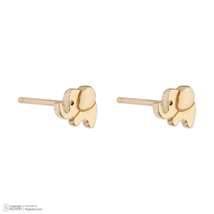گوشواره طلا 18 عیار زنانه درریس مدل gs1539