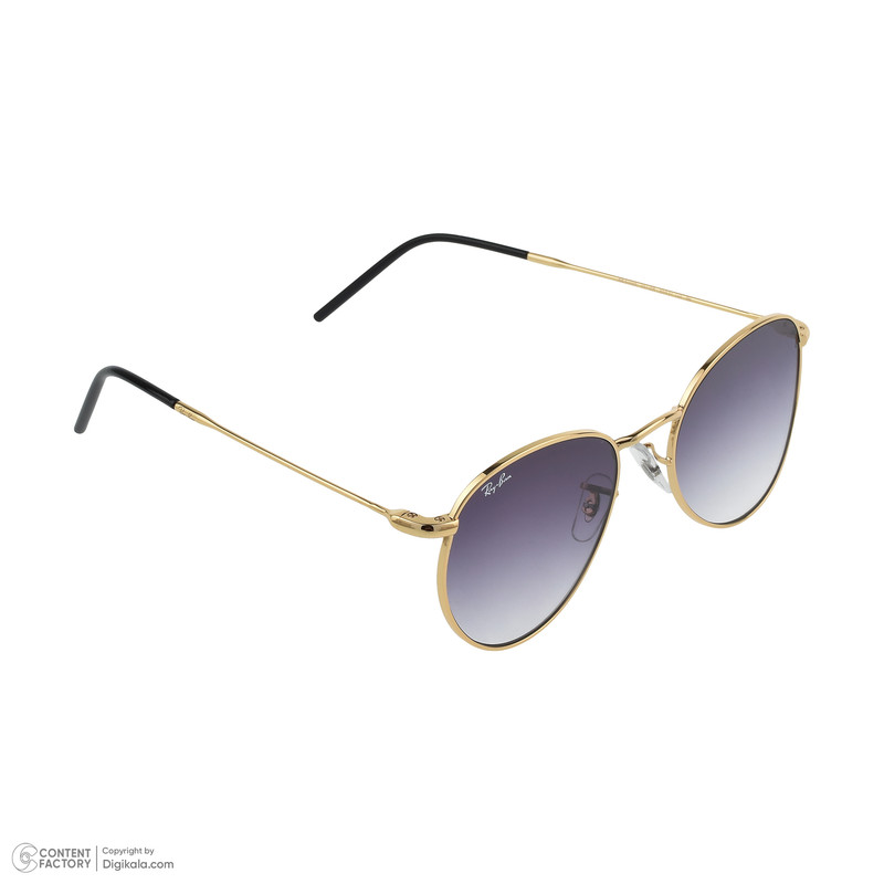 عینک آفتابی گرد زنانه ری بن مدل 0RB0103S-001-CR
