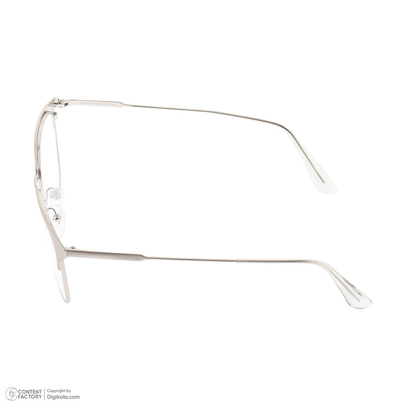 فریم عینک طبی کلاب مستر Clubmaster مردانه پرادا مدل 0PR-59UV-TWD1O1-55 مناسب برای صورت بیضی، مثلث، مستطیل و مربع