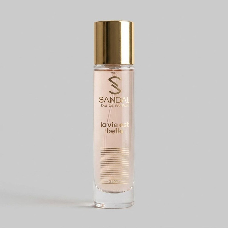 عطر جیبی زنانه صندل مدل لاو ایس تی بل حجم 33 میلی لیتر