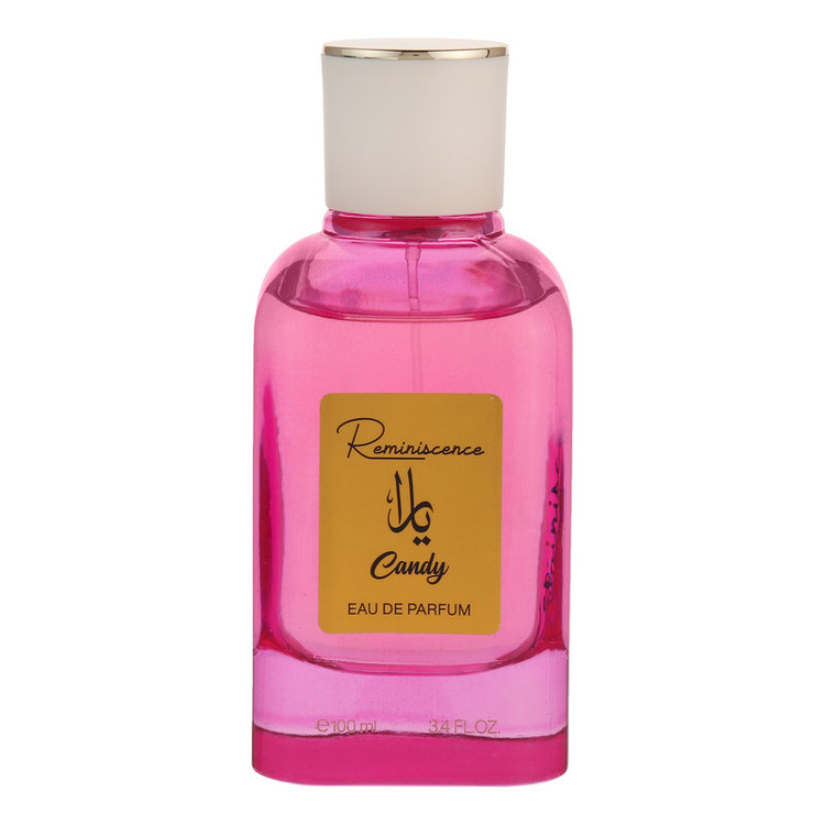 ادو پرفیوم زنانه رمینیسنس مدل CANDY حجم 100 میلیلیتر، با رایحه معتدل، شیرین و ساختار آبنباتی