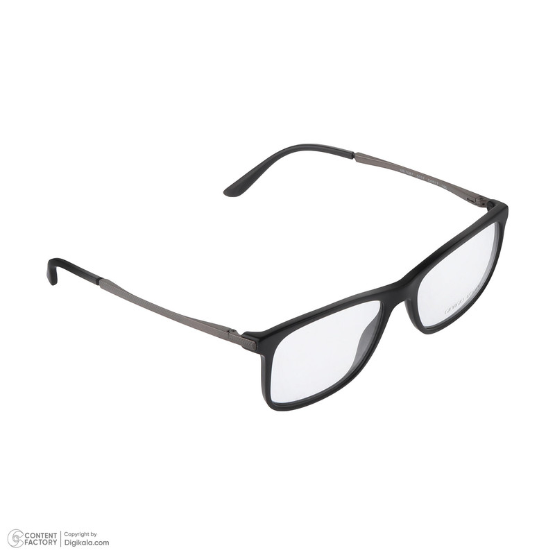 فریم عینک طبی ویفرر Wayfarer مردانه جورجیو آرمانی مدل 0AR7087-5017-54 مناسب برای صورت بیضی، قلب، گرد و لوزی