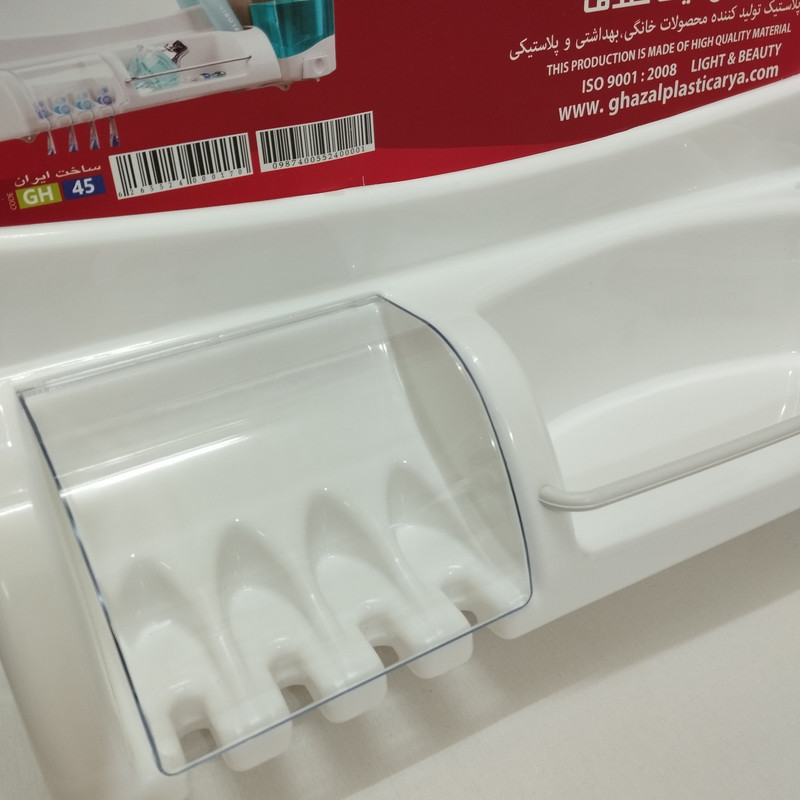 آینه سرویس بهداشتی غزال طرح صدف کد GH 45
