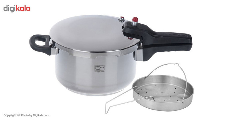 زودپز پارس استیل مدل کف سه لایه گنجایش 4.5 لیتر