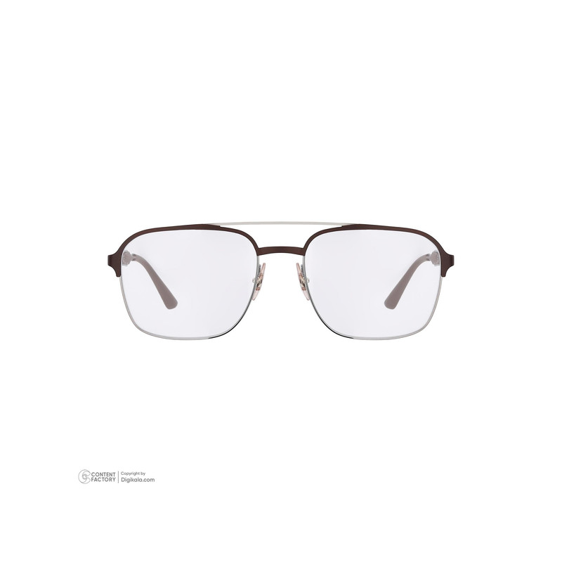 فریم عینک طبی خلبانی Aviator مردانه ری بن مدل 0RX6404-2912-56 مناسب برای صورت قلب، گرد، لوزی، مثلث، مربع، مستطیل و بیضی