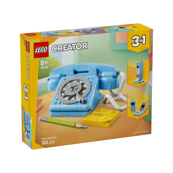 لگو سری Creator 3in1 مدل Retro Telephone کد 31174