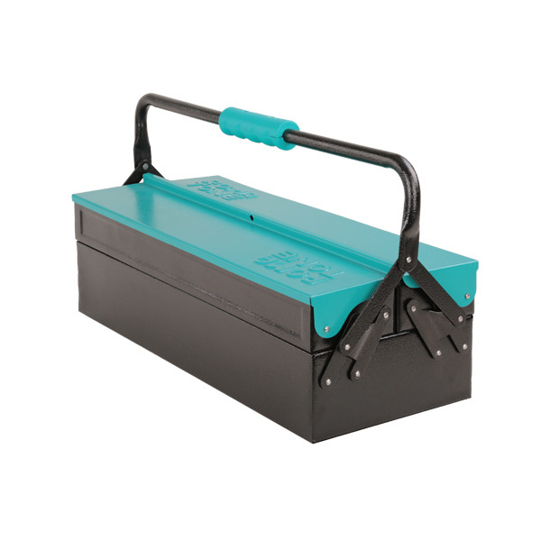 جعبه ابزار روماتون کد 9052 مدل فلزی 2 طبقه سایز 50 سانتیمتر