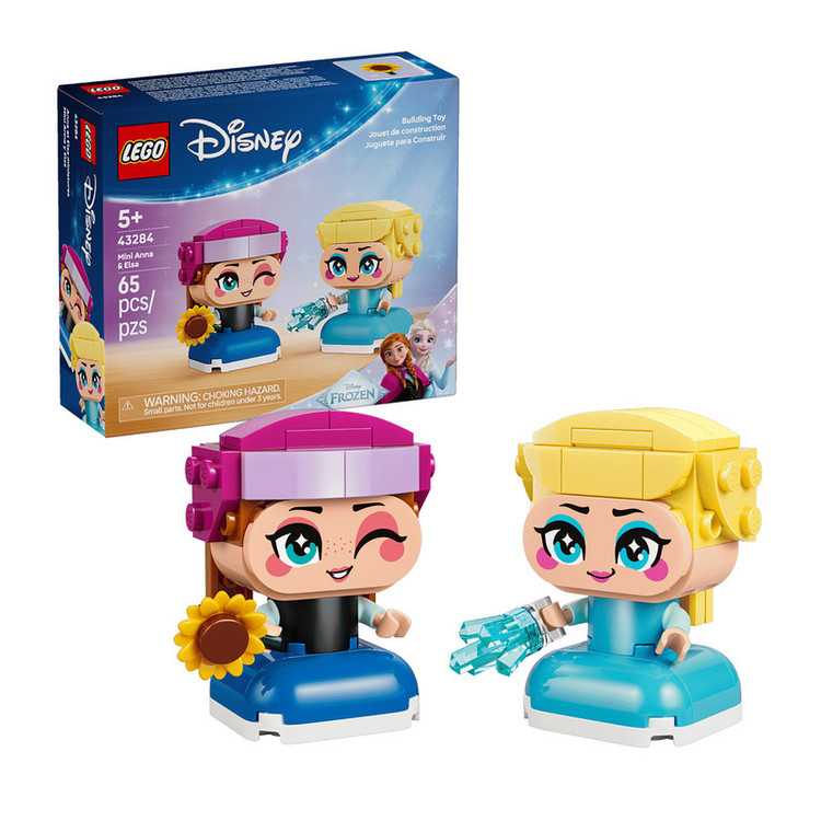 لگو 65 تکه سری Disney مدل Mini Anna Elsa کد 43284
