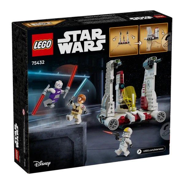 لگو 567 تکه سری استاروارز مدل Star Wars V-19 Torrent Starfighter کد 75432