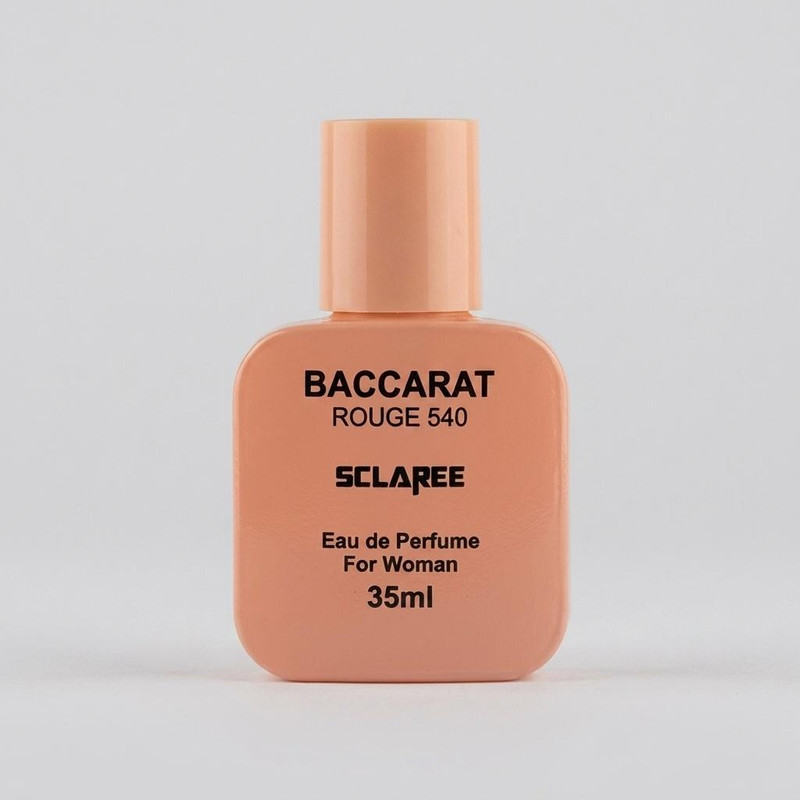 عطر جیبی زنانه اسکلاره مدل Baccarat با رایحه گرم، چوبی و تند حجم 35 میلیلیتر