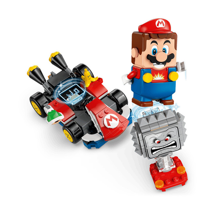 لگو 278 تکه سری Super Mario مدل Mario Kart Interactive LEGO Mario Standard Kart کد 72043