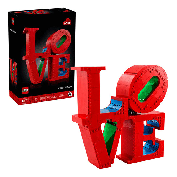 لگو 791 تکه سری آرت مدل LOVE کد 31214