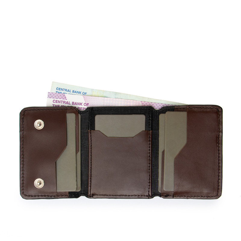 کیف پول چرم عطارد مدل چرم طبیعی کد K56