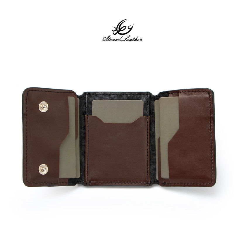 کیف پول چرم عطارد مدل چرم طبیعی کد K56