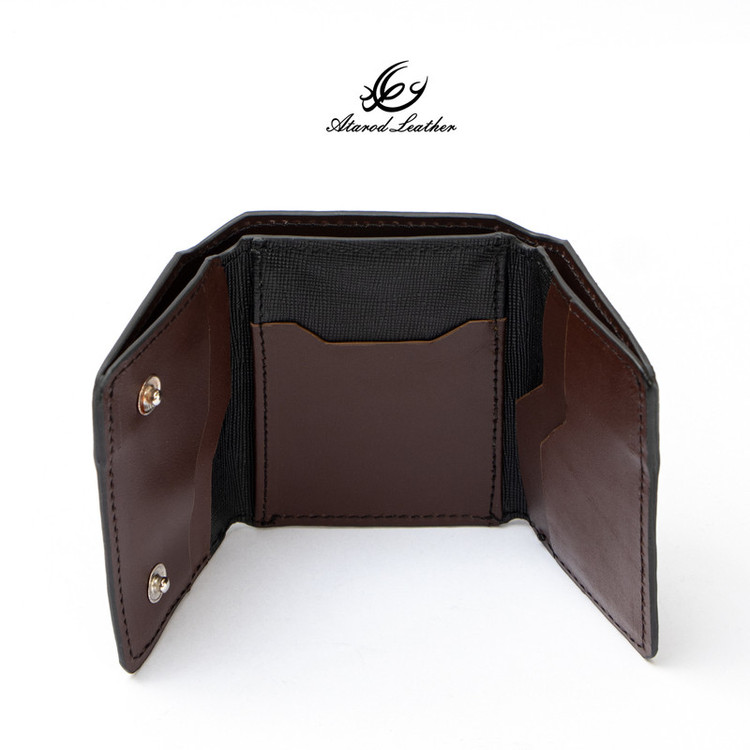 کیف پول چرم عطارد مدل چرم طبیعی کد K56