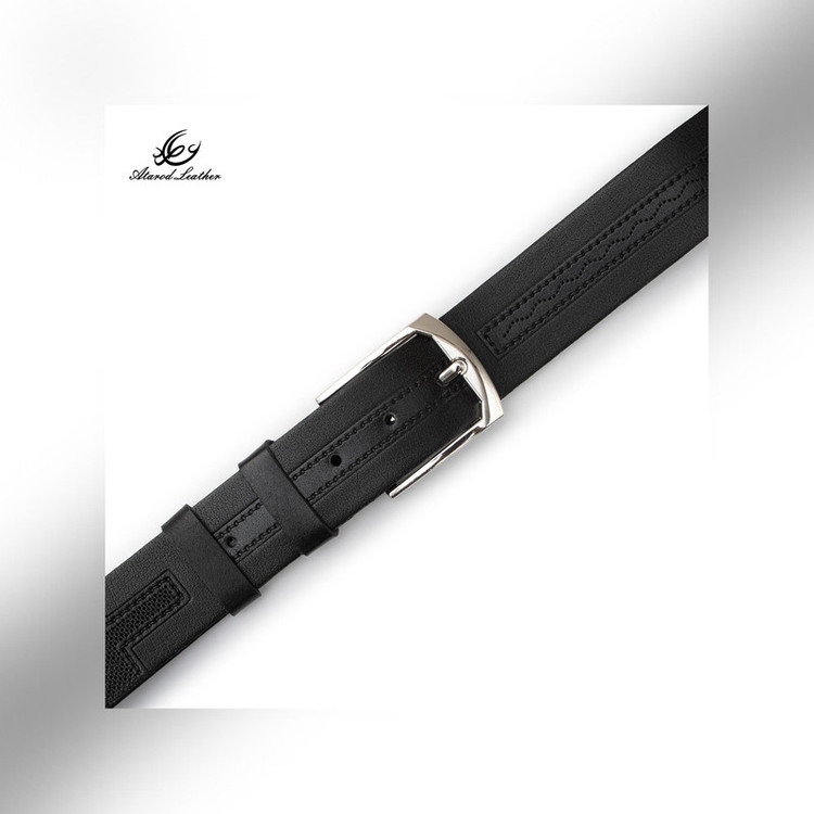 کمربند مردانه چرم عطارد مدل چرم طبیعی کد B70