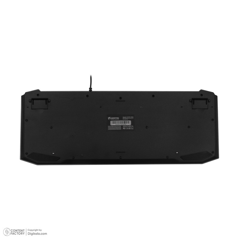 کیبورد گیمینگ گرین مدل GK701-RGB نورپردازی RGB Full-Size