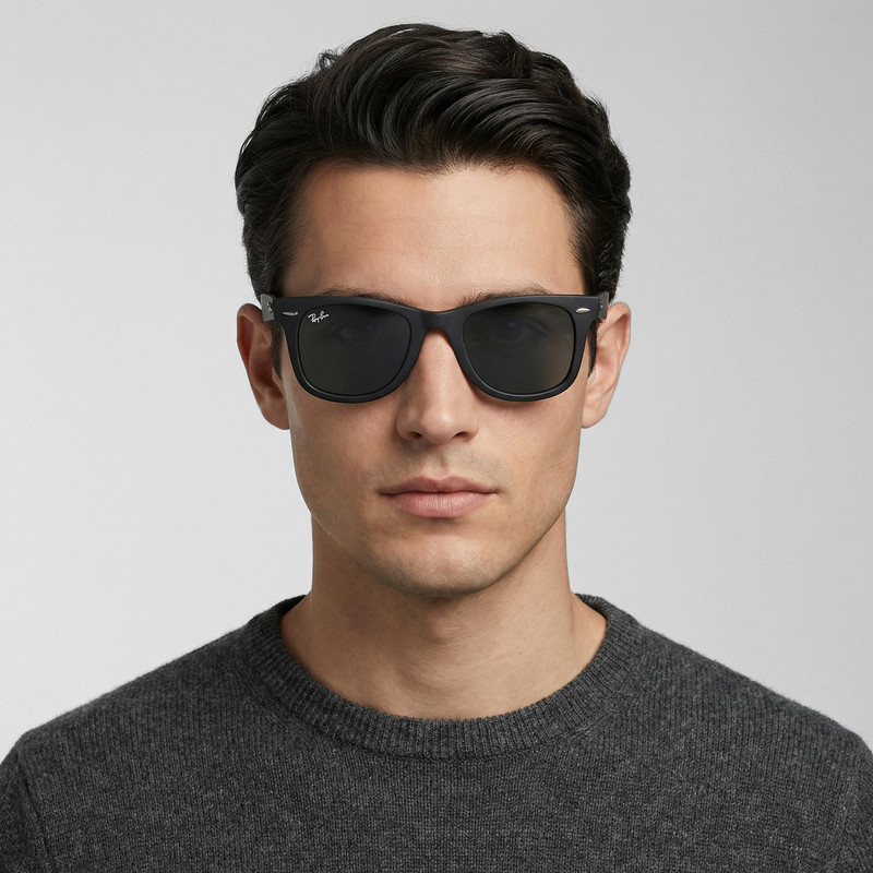 عینک آفتابی ویفرر Wayfarer ری بن مدل 0RB2140-901SA-52
