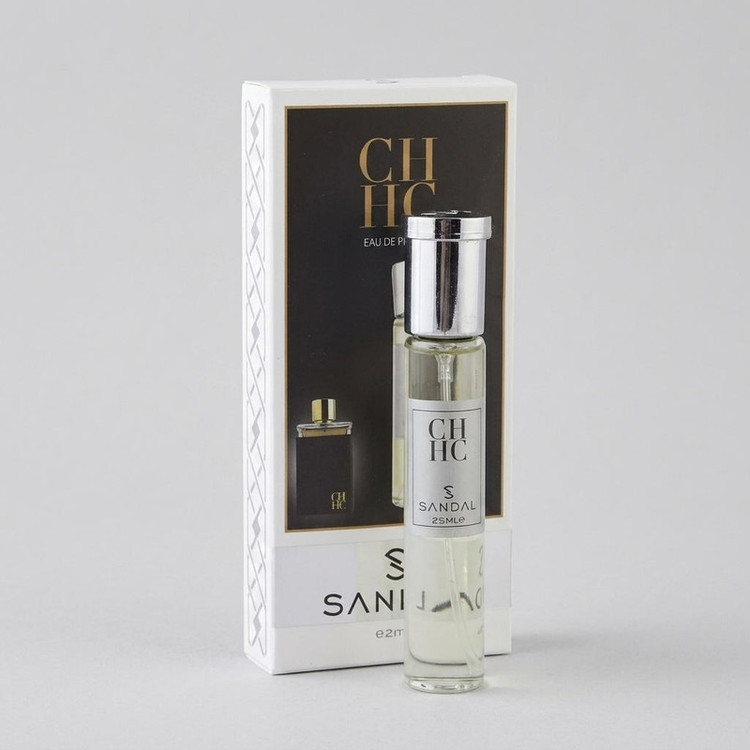 عطر جیبی مردانه صندل مدل سی اچ حجم 25 میلی لیتر