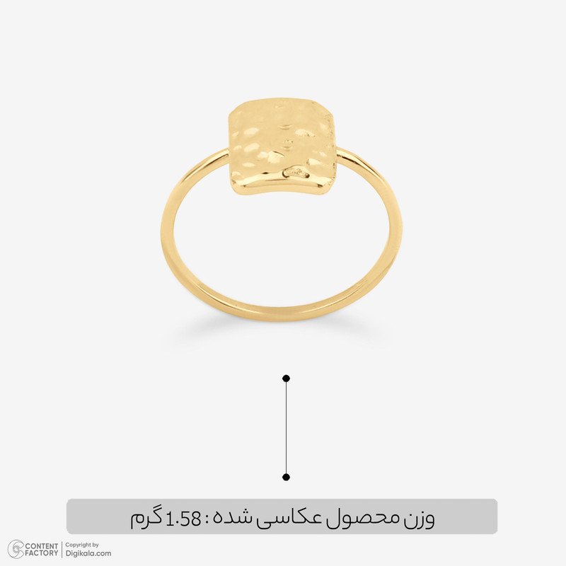 انگشتر طلا 18 عیار زنانه میو گلد مدل R900-54