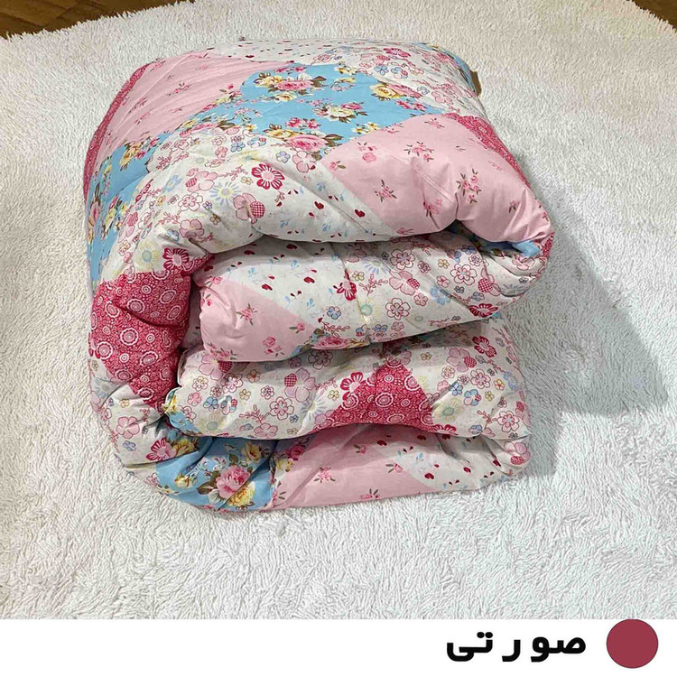 لحاف مانیکاهوم مدل چهل تکه پلاس chel teke plus یکنفره سایز 230150 سانتی متر