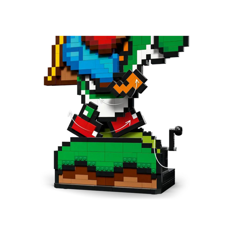 لگو سری Super Mario World مدل Mario Yoshi کد 71438