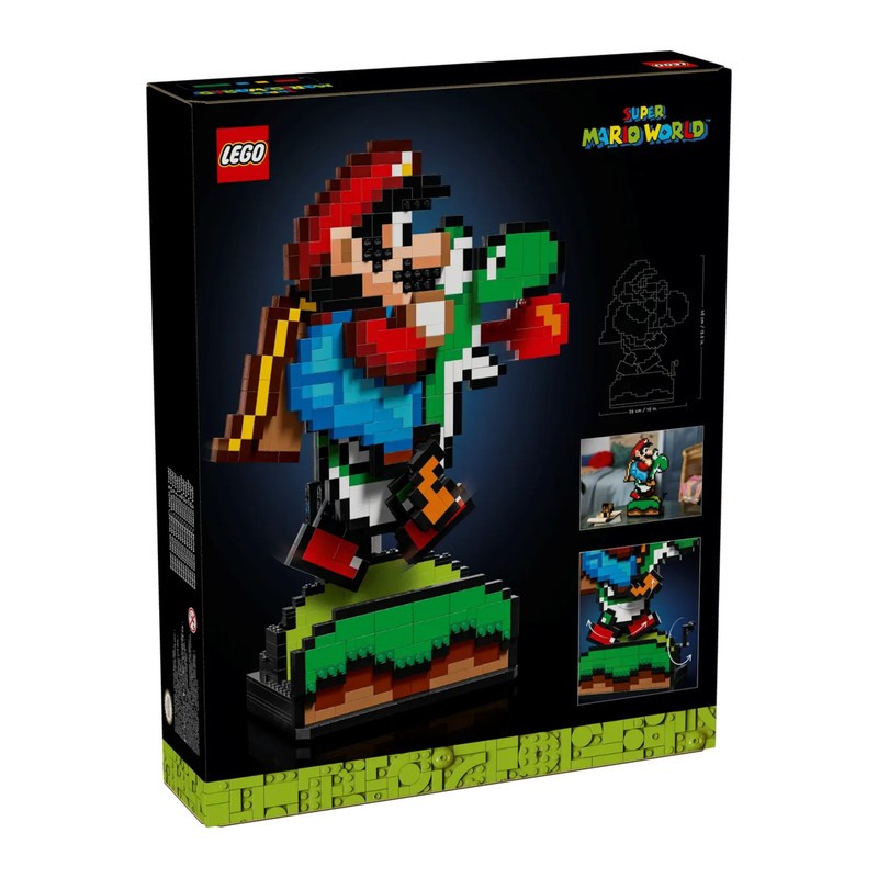 لگو سری Super Mario World مدل Mario Yoshi کد 71438
