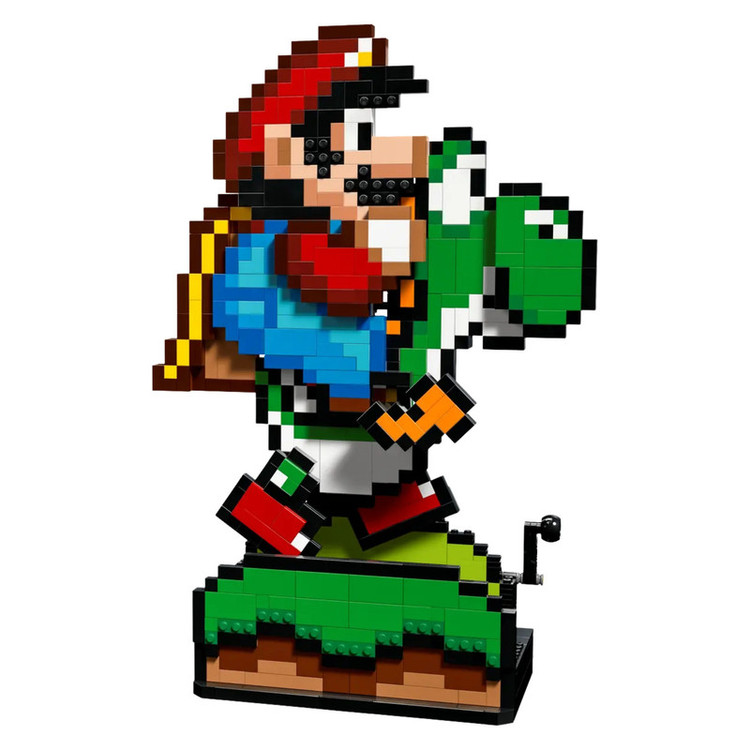 لگو سری Super Mario World مدل Mario Yoshi کد 71438