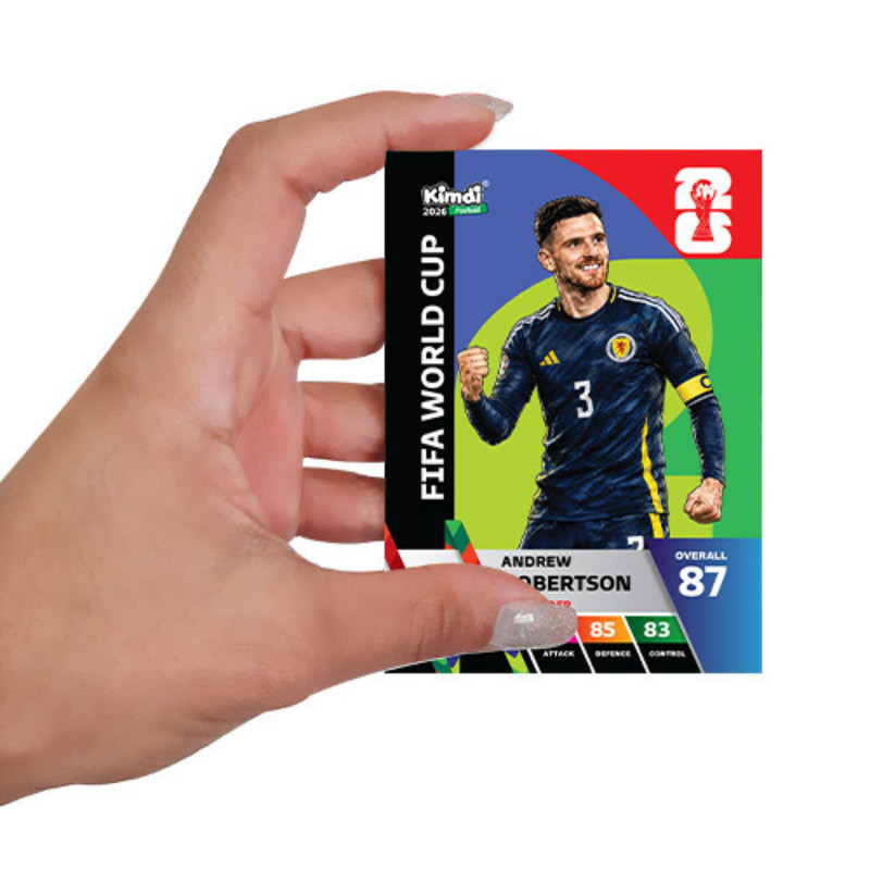 اسباب بازی شانسی کیمدی مدل World Cup 2026 بسته 12 عددی