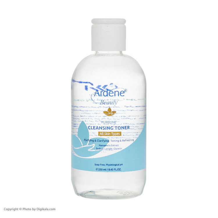 لوسیون پاک کننده صورت آردن بیوتی مدل Purifying مناسب انواع پوست حجم 250 میلی لیتر