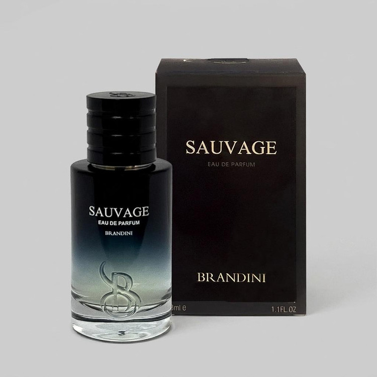 عطر جیبی مردانه برندینی مدل Sauvage حجم 33 میلی لیتر
