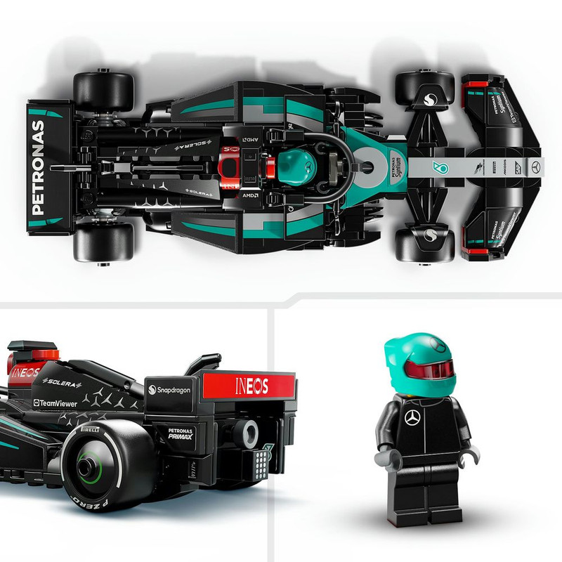 لگو 267 قطعه سری اسپید مدل Mercedes-AMG F1 W15 Race Car کد 77244