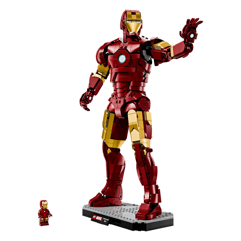 لگو 1297 تکه سری Marvel مدل Iron Man Mark 3 Collectors Edition کد 76344