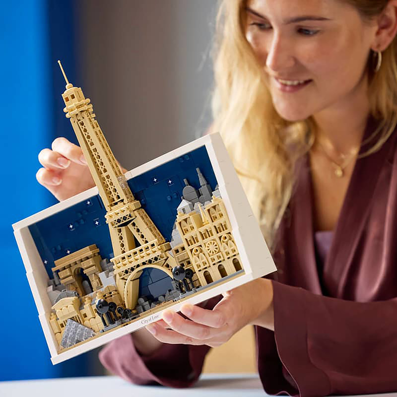 لگو 958 تکه سری Architecture مدل Paris City of Love کد 21064