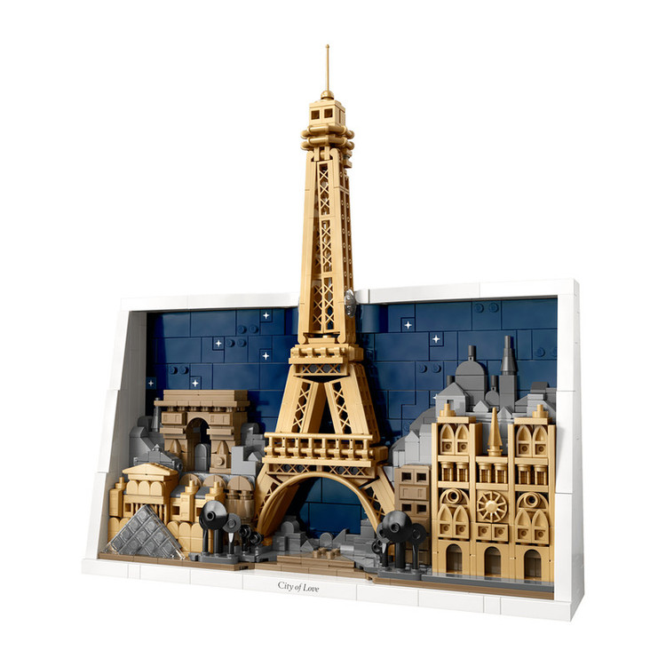 لگو 958 تکه سری Architecture مدل Paris City of Love کد 21064