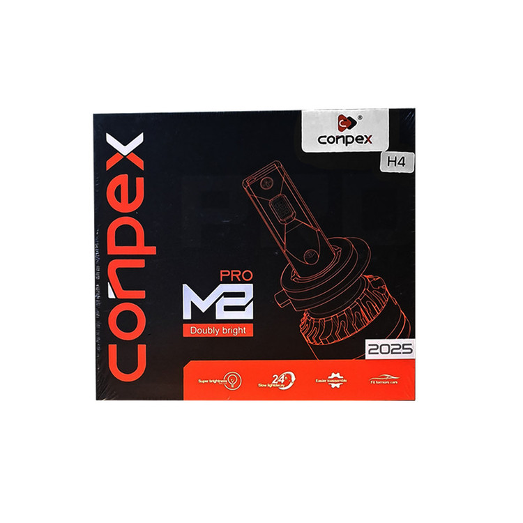 هدلایت کانپکس مدل M8 Pro 2025 پایه H4 بسته 2 عددی