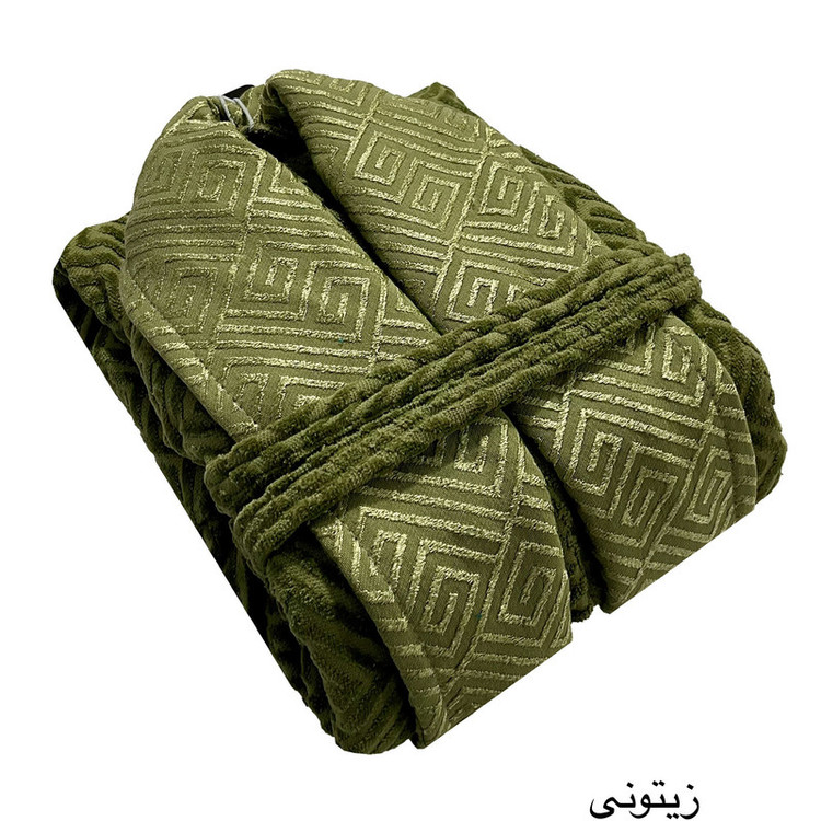 حوله پالتویی مدل رومی سایز 135