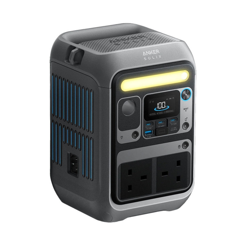 پاور استیشن 300 وات انکر مدل SOLIX C300 A1722 AC Plug ظرفیت 90000 میلیآمپرساعت معادل 288 وات ساعت