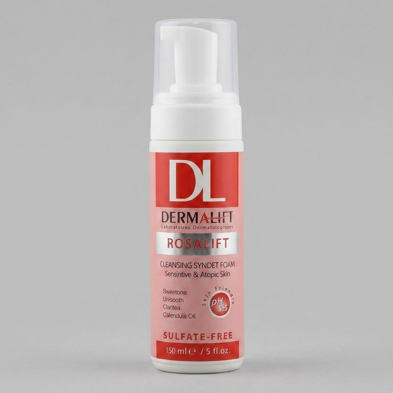فوم شستشو صورت درمالیفت مدل روزالیفت حجم 150 میلی لیتر