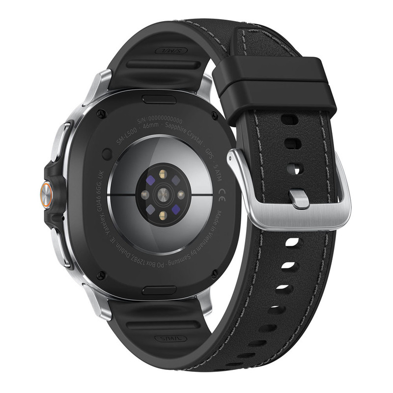 ساعت هوشمند 46 میلیمتری سامسونگ مدل Galaxy Watch 8 Classic با بند چرمی