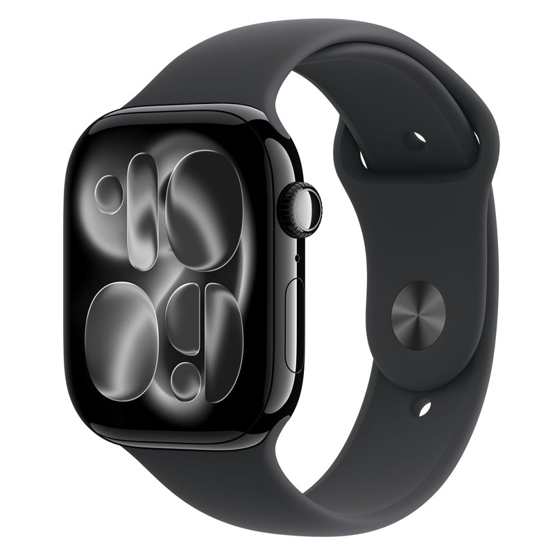 ساعت هوشمند 46 میلی متری اپل مدل Series 11 Aluminum Case با بند سیلیکونی