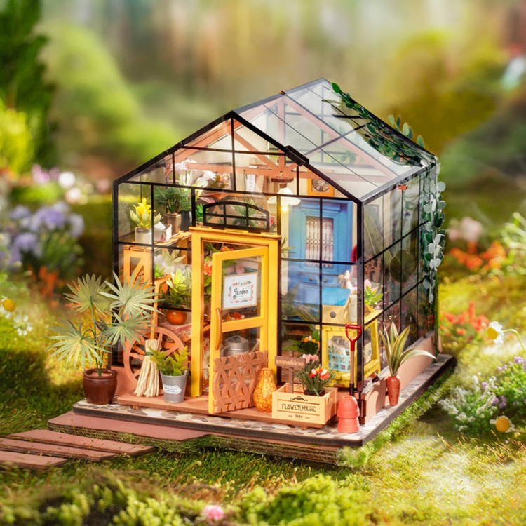 ساختنی 389 تکه رولایف مدل Cathy's Flower House DG104