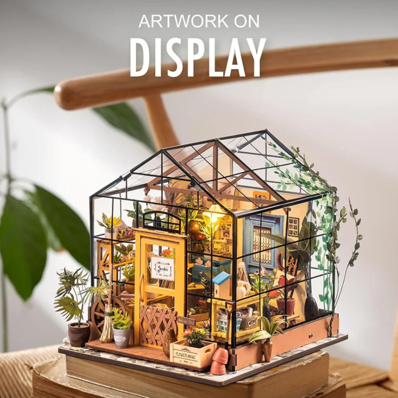 ساختنی 389 تکه رولایف مدل Cathy's Flower House DG104