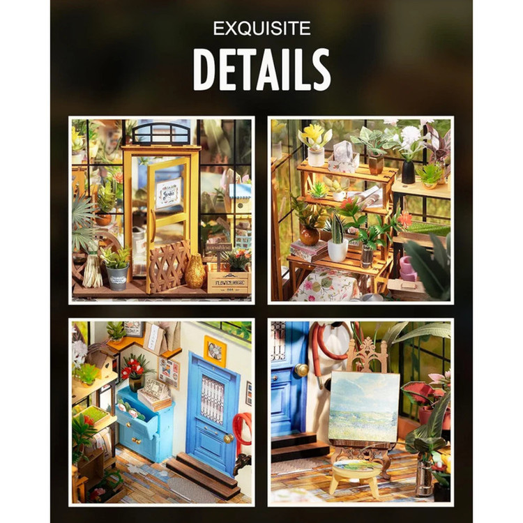 ساختنی 389 تکه رولایف مدل Cathy's Flower House DG104