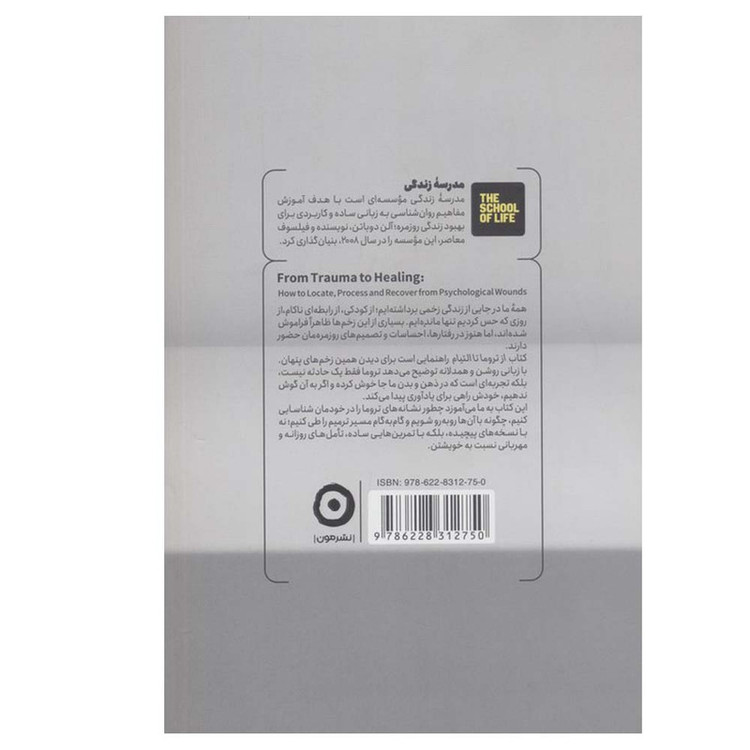 کتاب از تروما تا التیام اثر جواد فروزان و مریم مصباح انتشارات مون