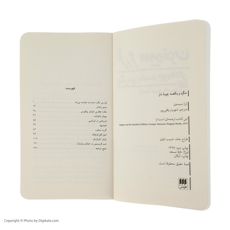 کتاب مگره و یکصد چوبهٔ دار اثر ژرژ سیمنون انتشارات هرمس