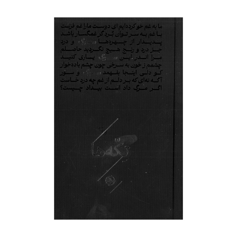 کتاب تکه ها سوگ اثر گروه شاعران نشر خوب