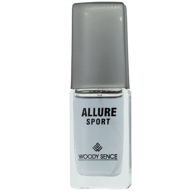 عطر جیبی مردانه وودی سنس مدل ALLURE SPORT حجم 15 میلی لیتر SCZ
