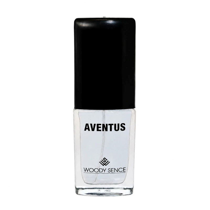 عطر جیبی مردانه وودی سنس مدل Aventus با رایحه تلخ و مدیترانه ای حجم 15 میلیلیتر SCZ