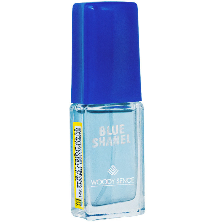 عطر جیبی مردانه وودی سنس مدل BLUE SHANEL حجم 15 میلی لیتر SCZ